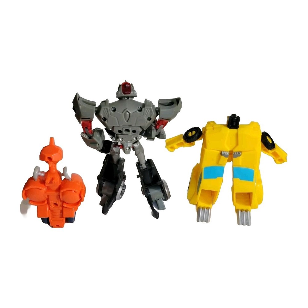 Transformers Animated The Battle Begins Deluxe Megatron Fixit Bumblebee Lot - Picture 5 of 7